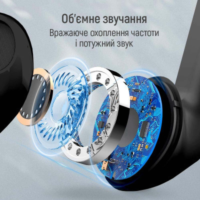 Навушники ColorWay Slim TWS-2 Earbuds Black (CW-TWS2BK) Вінниця - фото 5