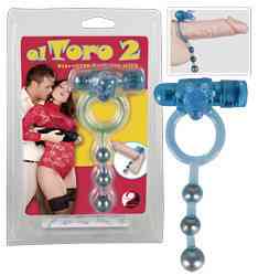 Віброкільце зі стимуляцією El Toro 2 Sex Aura Київ