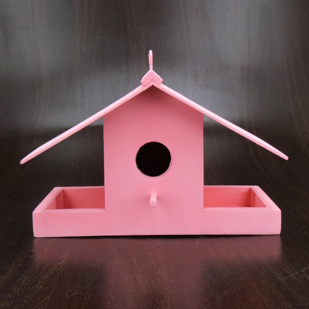 Кормушка со скворечником 