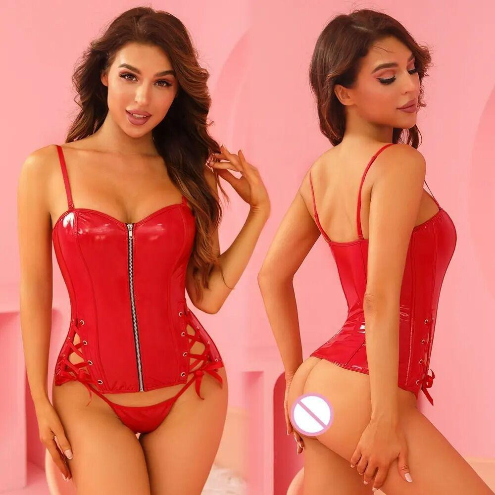 Корсет JSY «Соковита Карен» з мокрим ефектом One Size, корсет, трусики Sex Aura Київ - фото 2