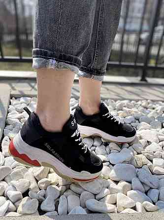 No brend Кросівки жіночі H1020 чорні (весна-осінь, еко-замша) (1576) лише 36р. Коломия