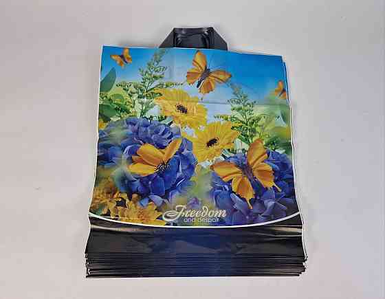 Пакет із петльовою ручкою спр п "Фридом" (38х42+3) 90 мк ДПА (50 шт.) Харків