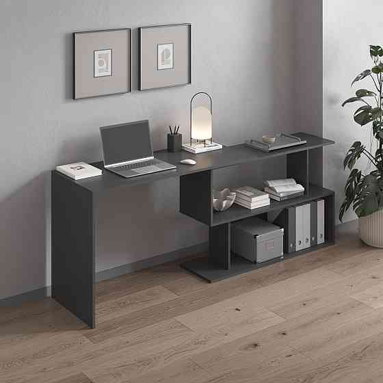 Cтол компьютерный VAYS поворотный письменный cтол трансформер M-41 Антрацит Львов