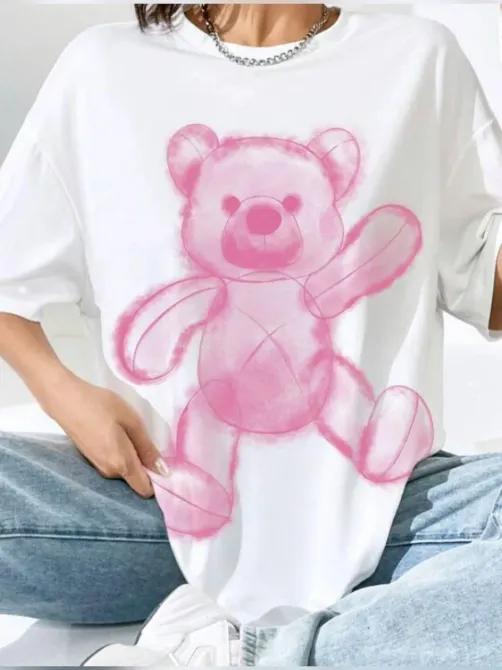 Футболка жіноча з принтом  44 Біла 2634324647 Дніпро - фото 1