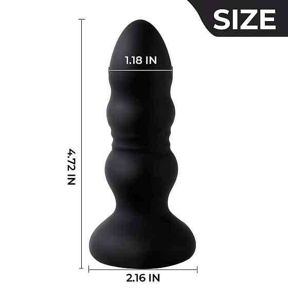 Анальная вибро пробка Lighting anal plug Sex Aura Киев
