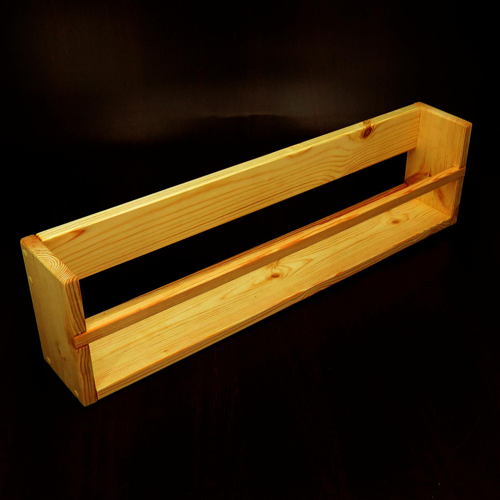 Настінна книжкова полиця "Шантарам" каррі Миколаїв - фото 6