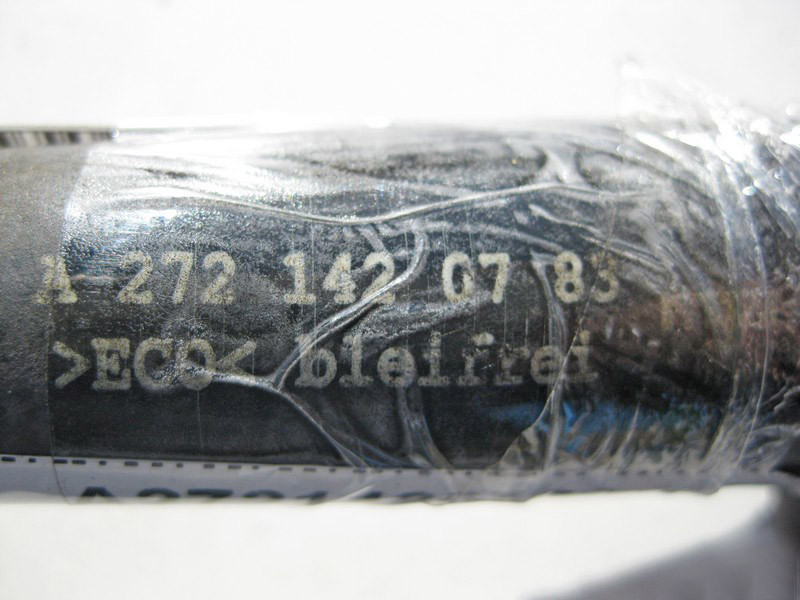 Mercedes-Benz  A2721420783 Повітряний шланг від насоса продування каталізатора двигуна M273 V8 4.6 5.5л M272 V6 3.5л Одесса - изображение 3