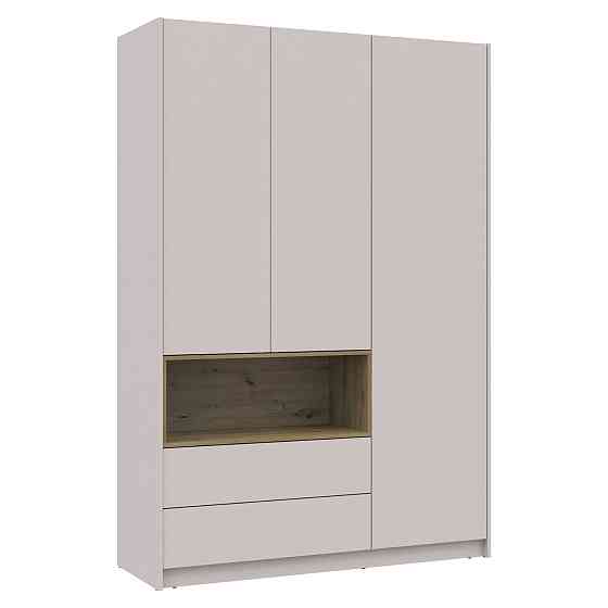 Шкаф для одежды с нишей Doros Дэйл 150х52х220 см Кашемир/Дуб артизан (DRS-011285) Днепр