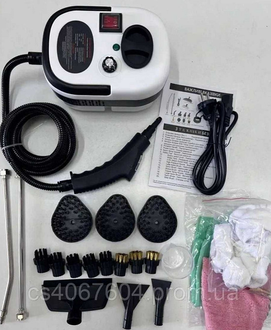 НЕМЕЦКИЙ Пароочисник 28в1 для дому Zepline ZP-819 3000 Вт на 1500 мл. Харків - фото 5