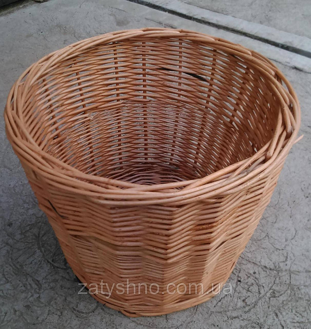 Плетений горщик для квітів Київ - фото 2