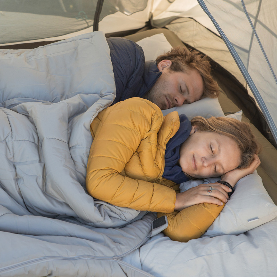 Спальный мешок двухместный Naturehike NH21MSD05 (Голубой) Винница - изображение 7