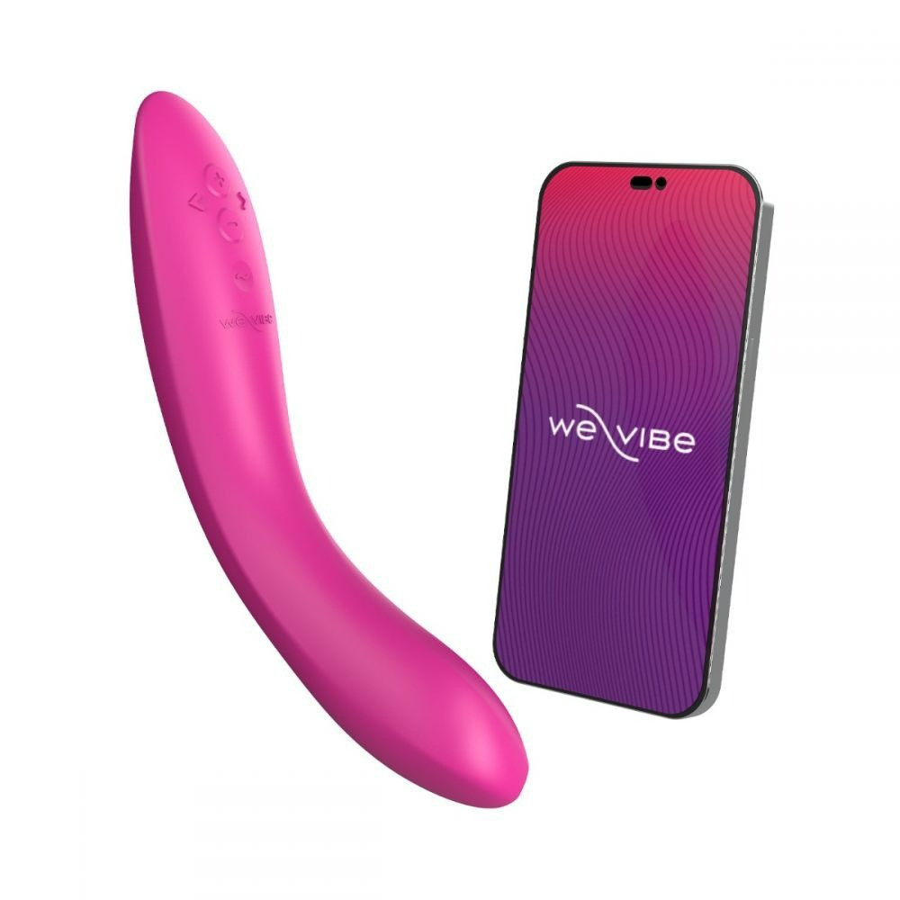 Вибратор для точки G Rave 2 We-Vibe, силиконовый, розовый, 19.3 х 3 см Sex Aura Киев - изображение 2