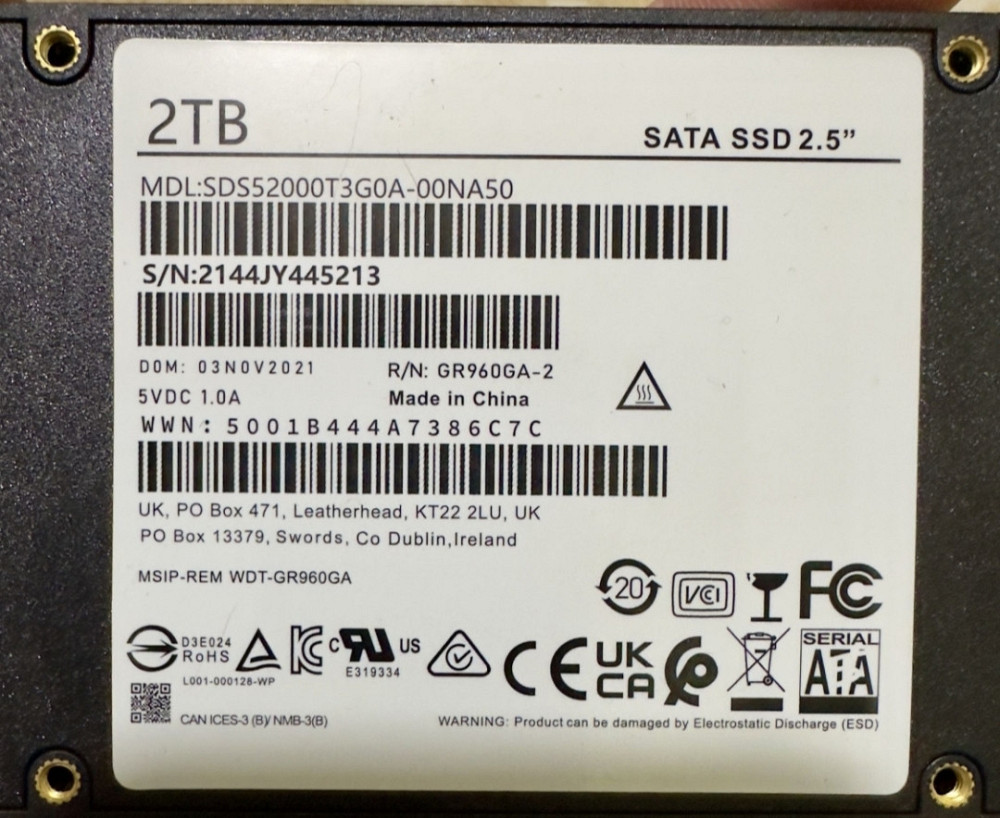 Жорсткий Диск SSD 2 TB Київ - фото 3