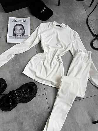 Жіноча базова тепла та приємна термобілизна пума Білий, 42 Одеса