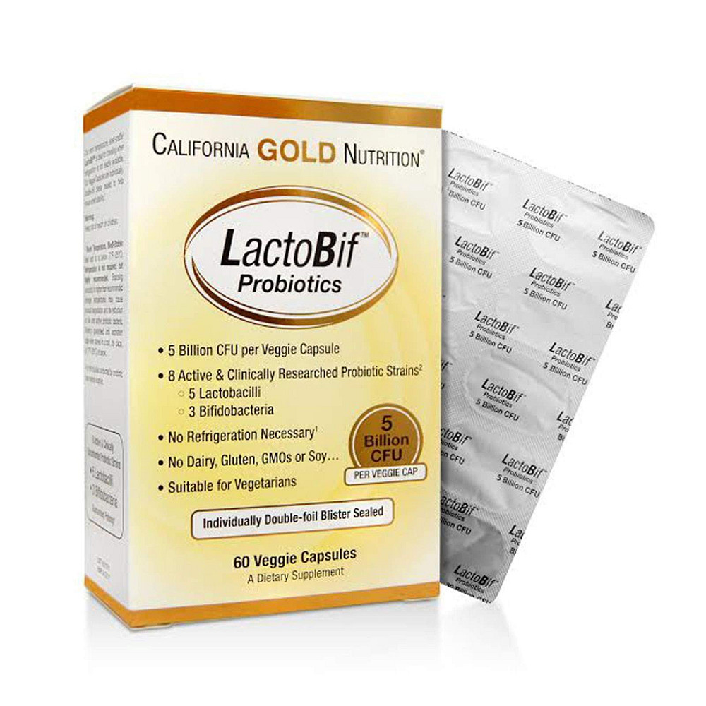 Пробиотики (LactoBif Probiotics) 5 млрд КОЕ 60 капсул Киев - изображение 1
