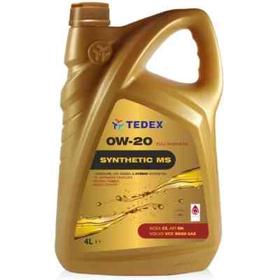 Моторное масло TEDEX SYNTHETIC (MS) MOTOR OIL 0W20 - 4л Винница