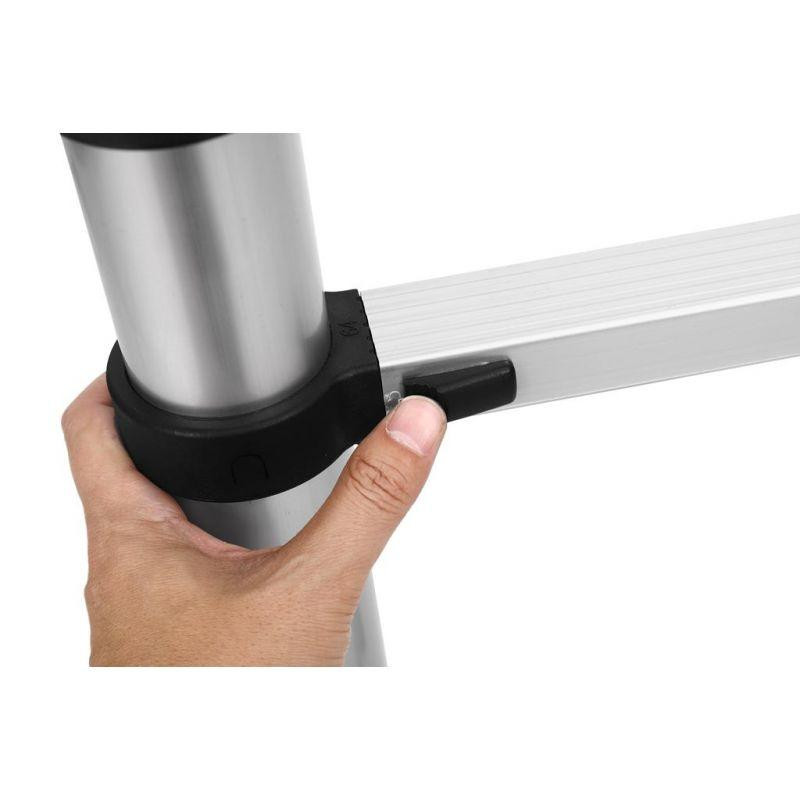 Лестница телескопическая Kraft&Dele KD4072  8-ступеней 2.6 м Киев - изображение 8