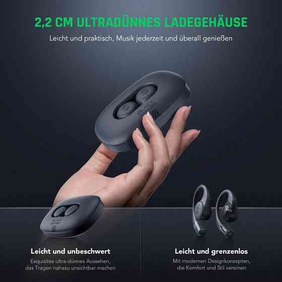 Бездротові навушники TWS Black Shark Open Bluetooth Earphones Black Одеса