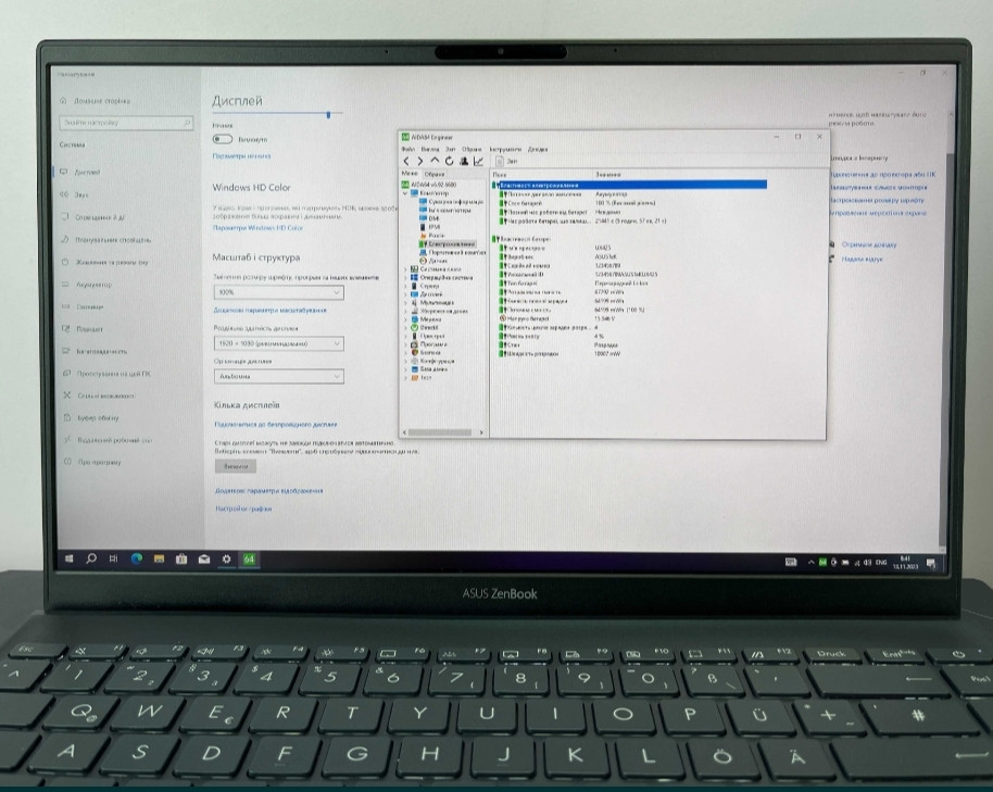 Asus Zen Book 14" Ryzen 7 5800u SSD 512 Gb RAM 16Gb. Ноутбук Київ - фото 8