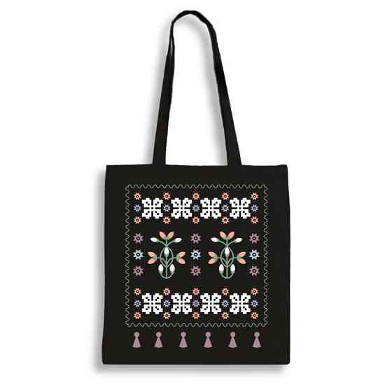 Екошопер BookOpt BK4095 Українські мотиви, чорний Київ