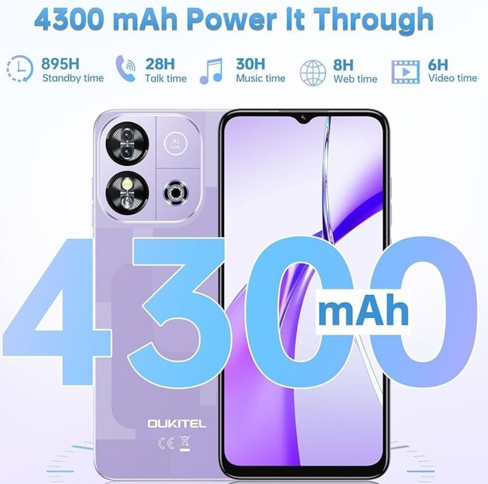 Смартфон OUKITEL C57 S 8/64 Black. Харьков - изображение 2