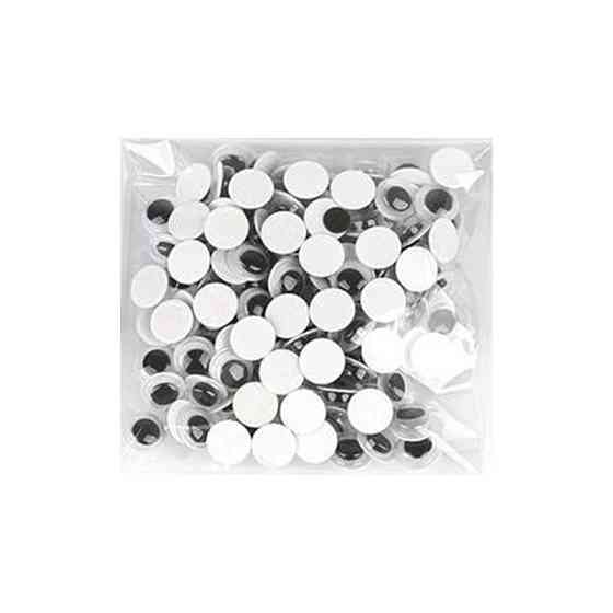 Творчий набір для аплікацій "Очі" ЕД-520, 8 мм, 10 грам, 230 штук Вінниця