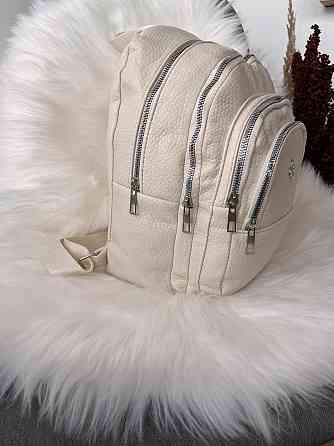 Рюкзак класический бежевый молодежный женский подростковый Киев