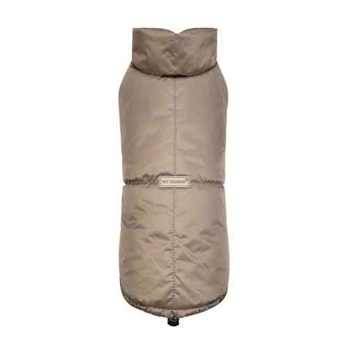 Жилет Pet Fashion Hardy для собак утепленный водонепроницаемый с отверстием для поводка бежевый размер M2 Киев