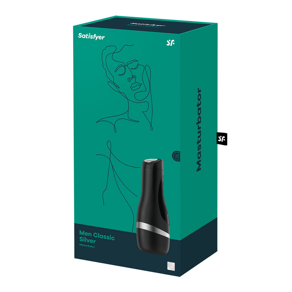 Мастурбатор Masturbator Satisfyer Men Classic (Silver) Sex Aura Київ - фото 1