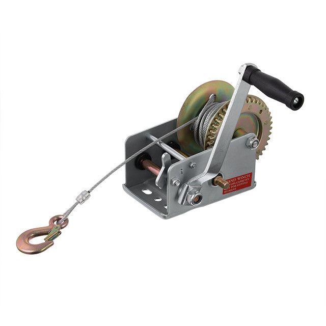 Лебідка барабанна INTERTOOL GT1455, тягове зусилля 900 кг, сталевий трос - інструмент, що вартий уваги Львів - фото 5