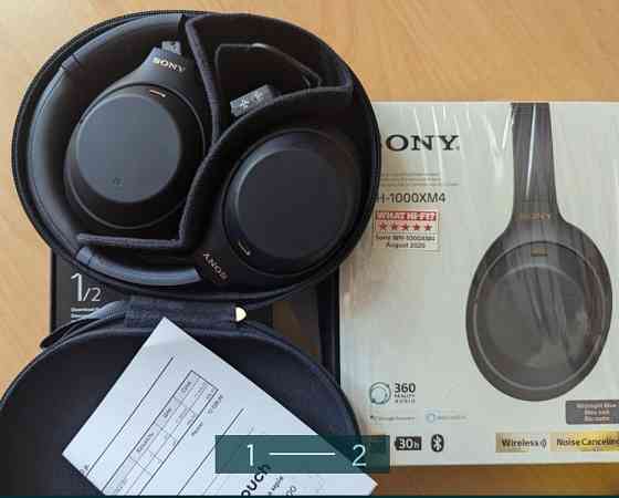Наушники Беспроводные: WH-1000XM4 с шумопоглинанням! Киев