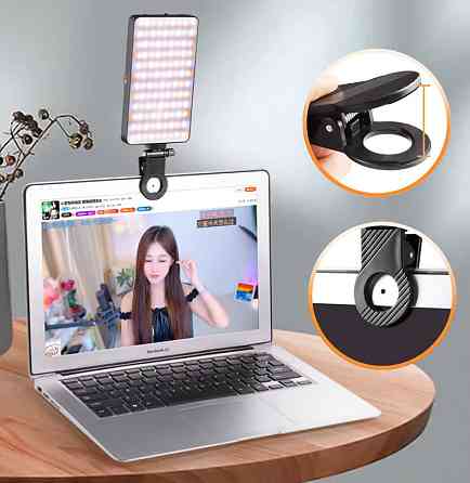 Свет портативный магнитный для телефона и камеры 2500-9000К AC Prof M20 RGB Киев