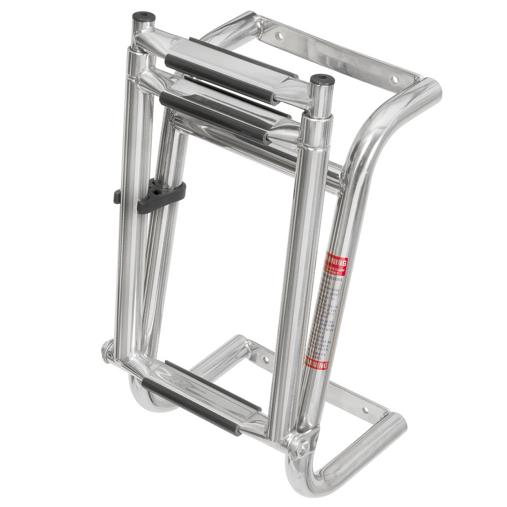 Драбина 1125582 3 складана неірж Київ - фото 2