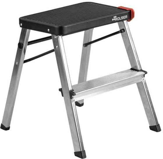 Лестница Rolser Taburete M/2 2 ступени Черный (MD2001-1023) Киев