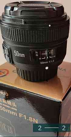 Об'єктив: YONGNUO 50mm. F/1.8 NIKON Київ