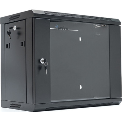 Шафа настінна Merlion 9U 19" 600*350*500 (Ш*Г*В)мм, black (MI3-6309 / 36528) Вінниця - фото 1