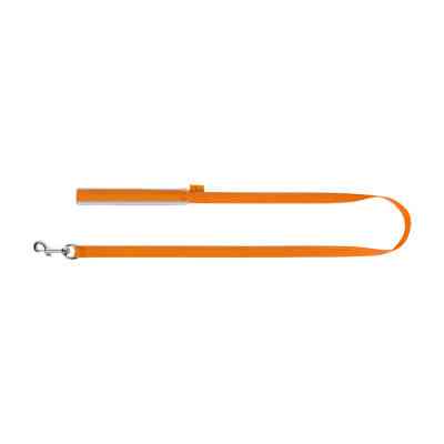 Поводок для собак Dog Extreme из нейлона с прорезиненной ручкой Ш 20 мм Д 122 см оранжевый (43154) Винница