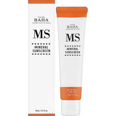 Средство от загара Cos De BAHA MS Mineral Sunscreen SPF50+ 45 мл (8809240319123) Винница