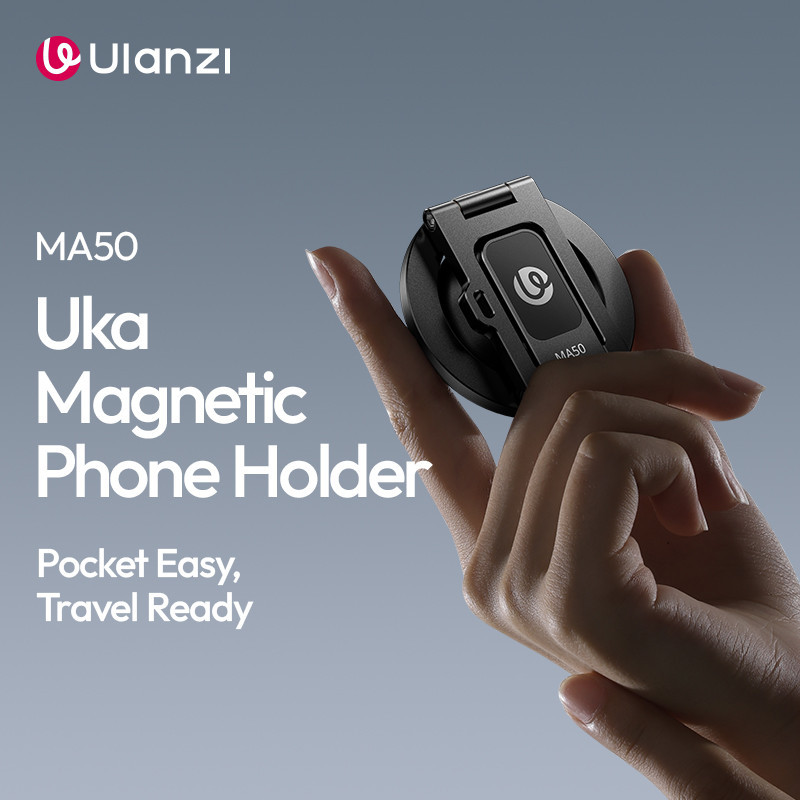 Тримач для телефону Ulanzi MA50 Uka Magnetic Phone Holder Black Одеса - фото 9