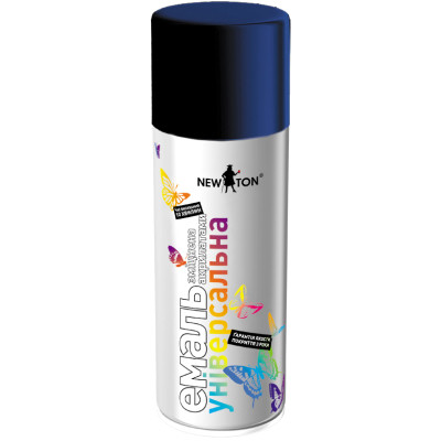 Аерозольна фарба для автомобіля New Ton універсальна 5022 т.синій, аероз. 400 мл (000000222) Вінниця - фото 1