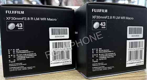 Фото -Объектив : Fujifilm XF 30mm. F2.8 LM WR Macro Харьков