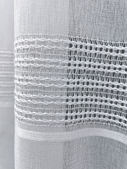 Тюль VR-Textil 2086т Мережка Льон Білий 400х240 см (42-1363) Київ - фото 5