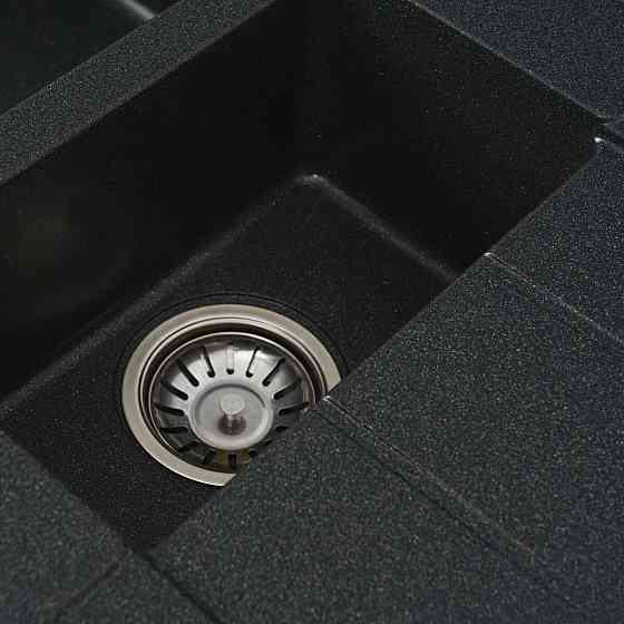 VALESO Гранітна мийка для кухні VALESO TOSKANA 7850W матова Антрацит Киев