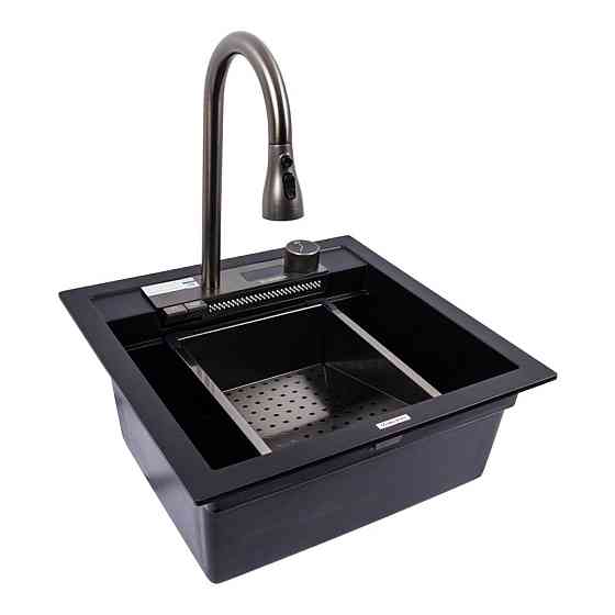 VALESO Гранітна мийка VALESO 5149 VIVA (чорна) Киев