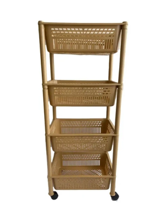 Полка 4 яруса универсальная прямая (разные цвета) Харьков