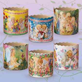 Форми для Пасок 250 гр d90 h85 Асорті 50 шт/пач. Харків