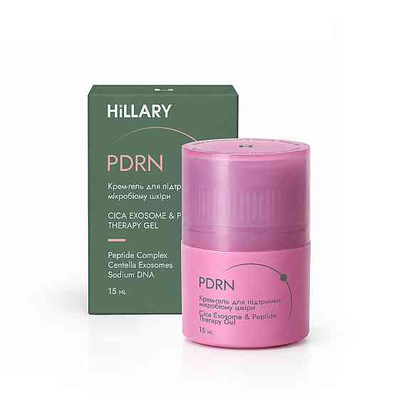 Крем-гель для поддержания микробиома кожи PDRN Cica Exosome Peptide Therapy Gel Hillary 15 мл Киев