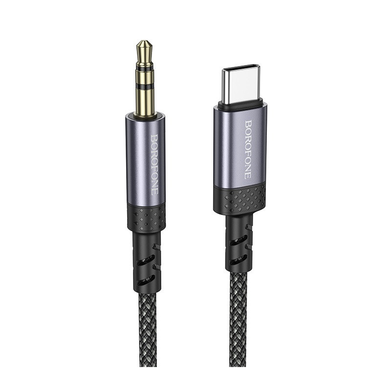 Аудиокабель BOROFONE BL24 Type-C Серый Киев - изображение 4