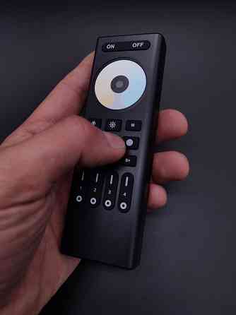 Miboxer Пульт керування 4-х зонний чорний DIM+CCT RF 2.4G Mi Light Київ