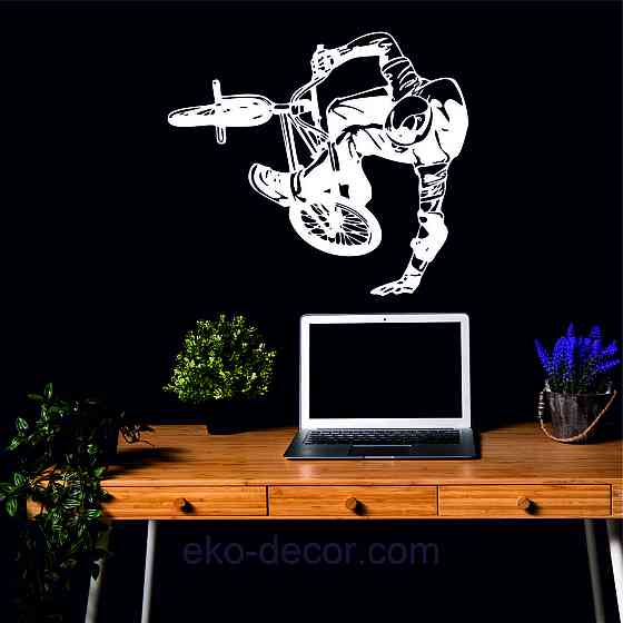 Декоративне настінне Панно «Велофрістайл», Декор на стіну Київ